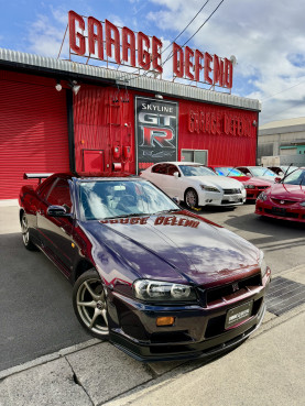 Nissan Skyline GT-R R34 V-Spec MIDNIGHT PURPLE II for sale (#3965)